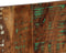 vidaXL - Hoofdbord - 200 - cm - massief - gerecycled - hout - meerkleurig