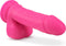 Neo 8 inch dual Density dildo neon roze