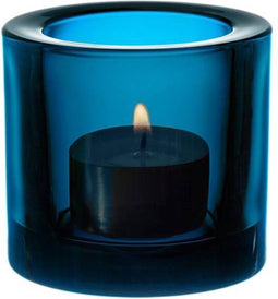 Iittala Kivi Theelichthouder - 6 cm - Donkerturquoise