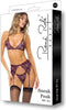 SNEAK PEAK 3PC SET PURPLE, S/M