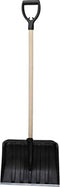 Sneeuwschep Hout met kunststof 121x40x32 cm