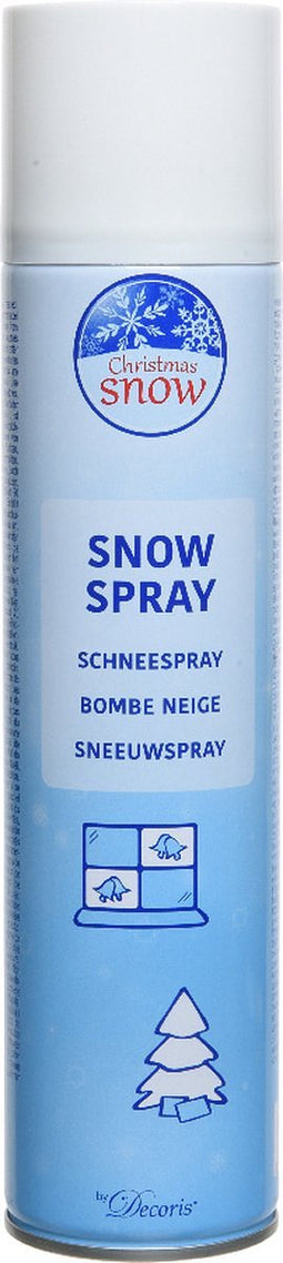Sneeuwspray in spuitbus - 400ml - Versier Raam/Kerstboom - Decoratieve Sneeuwspray