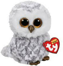 Sneeuwuil Ty Beanie knuffel owlette 24 cm