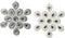 Sneeuwvlok plc l0.2b15h15 cm a2 2st kerst