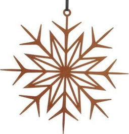 SNEEUWVLOK ROESTIGE HANGER KERST DECORATIE - PLUTO PRODUKTER