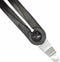 Snelbinder Bibia Basic TGS 12mm rubber met knop en asplaat (op kaart)