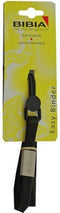 Snelbinder Bibia Easy met 2 kleine haken - zwart (op kaart)