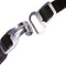 Snelbinder Bibia met haak / oog 50 cm - zwart