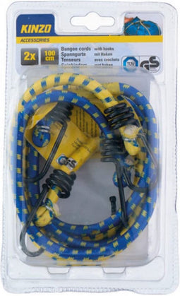 Snelbinder Kinzo Auto 100 cm Ø 8 mm (2 Stuks)