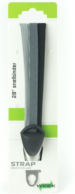 Snelbinder Trio Widek Amazing Grey met RVS beugel - donkerzilver / donkergrijs / zwart (op kaart)