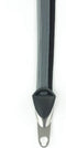 Snelbinder Trio Widek Amazing Grey met RVS beugel - donkerzilver / donkergrijs / zwart (op kaart)