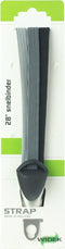 Snelbinder Trio Widek Amazing Grey met RVS beugel - donkerzilver / donkergrijs / zwart (op kaart)