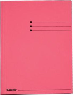 Snelhechter esselte manilla met deklijst roze - 50 stuks