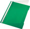 Snelhechter Leitz standaard A4 PVC groen | 25 stuks