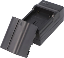 Snellader geschikt voor JVC BN-V408 accu BN-V416, BN-V428