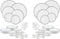 PURE Complete Set - Servies voor 4 personen - 32 stuks - Sneeuwwitje
