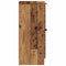 vidaXL - Dressoirs - 2 - st - 30x30x70 - cm - bewerkt - hout - oud - houtkleurig