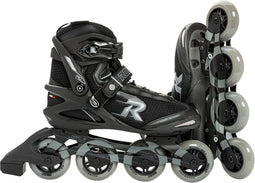Roces Ciao II Tif - Inline Skates - 80 mm wielen - Zwart Grijs (maat 39)