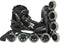 Roces Ciao II Tif - Inline Skates - 80 mm wielen - Zwart Grijs (maat 39)