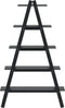 vidaXL - Opbergek - 5-laags - A-vorm - 110x40x180,5 - cm - massief - grenenhout