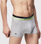 Lacoste Heren 3-pack Trunk - Regular fit - Blauw - Grijs - Navy