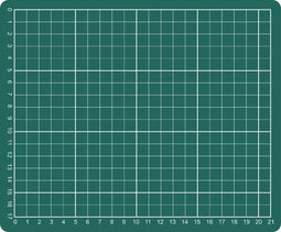 Snijmat A5 230x190mm groen