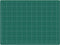 Snijmat Rillstab A2 - 600x450mm - Uniek zelf-herstellend materiaal - Groen - 3-laags