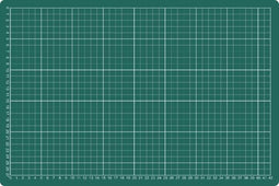 Snijmat Rillstab A3 - 450X300mm - Uniek zelf-herstellend materiaal - Groen - 3-laags