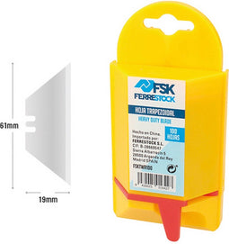 Snijmes Ferrestock (100 uds)