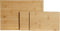 Snijplank DKD Home Decor Natuurlijk Bamboe 35 x 25 x 3 cm
