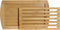 Snijplank DKD Home Decor Natuurlijk Bamboe 36 x 21 x 2 cm