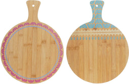 Snijplank DKD Home Decor Tropisch Bamboe (30 x 40 x 1 cm)