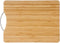 Snijplank met metalen handvat - 30 x 20 cm - bamboe hout - Serveerplank - Broodplank