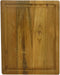Snijplank naturel met groef - 35x25x3 - Naturel - Oud Teakhout
