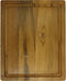Snijplank naturel met groef - 35x25x3 - Naturel - Oud Teakhout