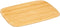 Snijplank rechthoek 40 x 30 cm van bamboe hout - Serveerplank - Broodplank