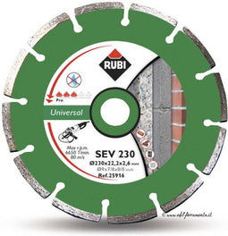 Snijschijf RUBI pro 25916 Ø 230 MM