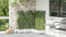 vidaXL - Tuinplanter - met - Trellis - 5 - stuks - - - Wit - 120x120x125,5 - cm