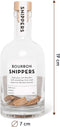 Snippers Originals - Bourbon - 350 ml - DIY likeur - Cadeau voor mannen - Kerstcadeau - Maak het zelf lekker
