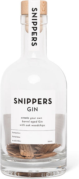 Snippers Originals - Gin 350 ml - Pimp your Drink - DIY drankje - 350 ml - Cadeau voor hem - Kerstcadeautje