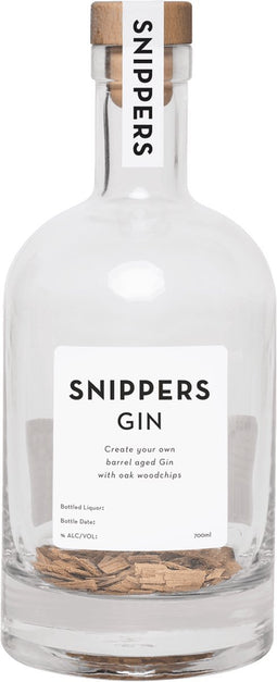 Snippers Originals - Gin - DIY Barrel Aged Gin - Maak je eigen drankje - Cadeau voor de man - Kerstcadeautje - 700 ml