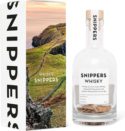 Snippers Originals - Whisky - DIY Barrel-aged Whiskey - Maak je drankje zelf lekker - Cadeautje voor hem - DIY Cadeautip - Leuk voor kerst!