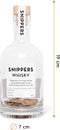 Snippers Originals - Whisky - DIY Barrel-aged Whiskey - Maak je drankje zelf lekker - Cadeautje voor hem - DIY Cadeautip - Leuk voor kerst!