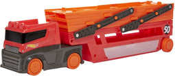 Hot Wheels Mega Transporter - Vrachtwagen - Tot 50 auto's - Rood