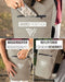 MIVELO Fietstas - 2-in-1 - Waterdicht incl. Laptopvak & Fietsslot - Sandbeige