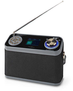 Nedis RDDB5200BK - DAB+ / FM-radio - Bluetooth en 40 voorkeurszenders - Zwart