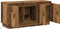 vidaXL - TV-kast - Verouderd - Hout - 100x38x49 - cm - Gelaagd - Hout