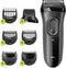 Braun Series 3 3000BT - Scheerapparaat - 3 scheerkoppen - Grijs