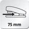 Novus Office B40/4 023-0056 Bloknietmachine Zwart 1 stuk(s)