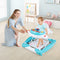 Coast 6-in-1 Loopfiets Loopwagen - Multifunctioneel - Afneembaar speelbord - Wit/Blauw